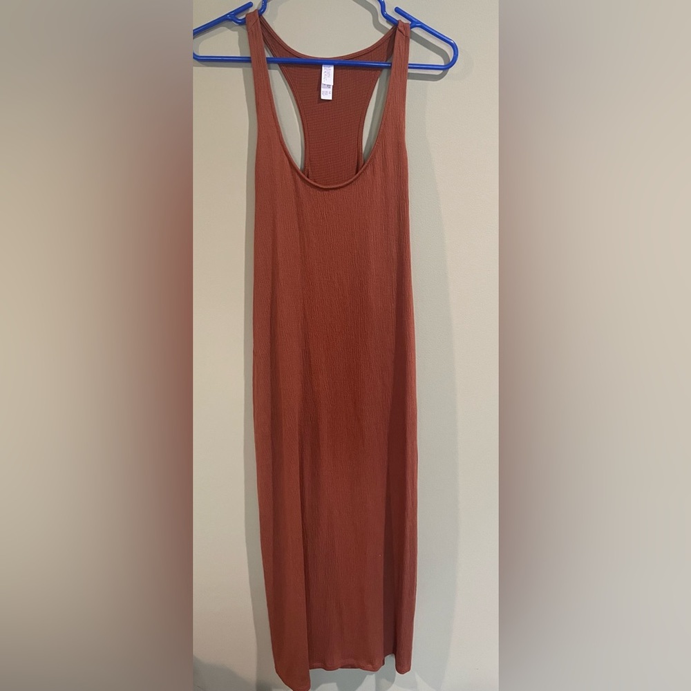 stars above Rust Maxi Tank Dress